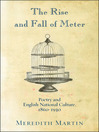 The Rise and Fall of Meter (eBook): Poetry and English National Culture, 1860—1930
